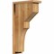Ekena Millwork Monterey Rough Sawn Corbel w/Backplate, Western Red Cedar, 6"W x 14"D x 26"H COR06X14X26MON01RWR - alternate 1